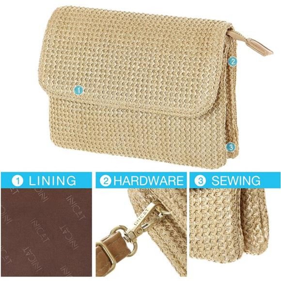 MINICAT Roomy Pockets Small Crossbody Bags Cell Phone Wallet Purses for Women - Picture 7 of 7